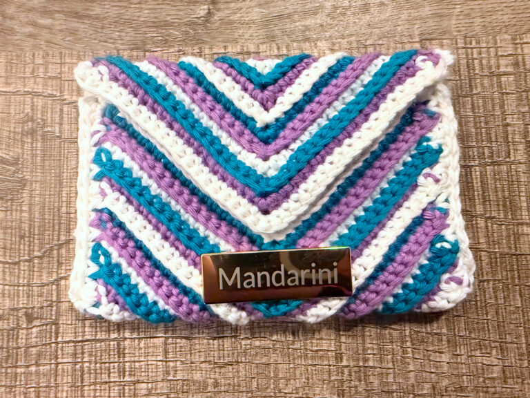 Chevron Crochet Wallet