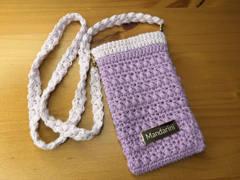 phone crochet pouch